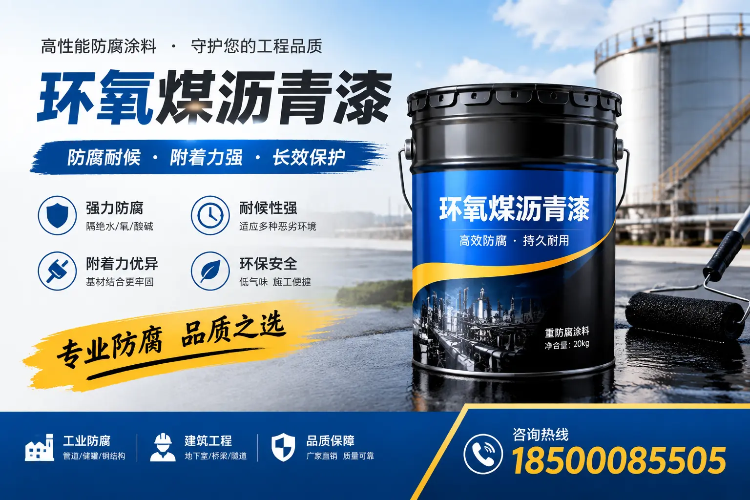 如何选择适合的环氧煤沥青漆？上饶市场选型指南